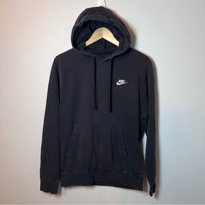 Nike Sportswear Club Fleece Hoodie Men’s S Black Sweatshirt Pullover BV2654-010